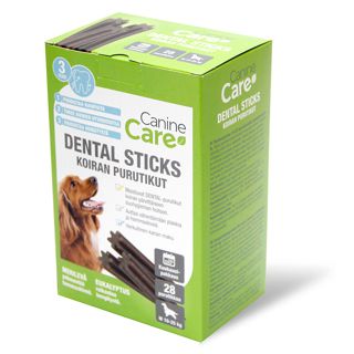CanineCare, Dental Sticks, koiran purutikut, M 28 kpl
