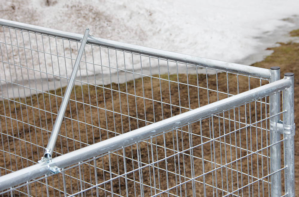 Kulmatuki, Jämpti Pro kuumasinkittyyn tarhaan