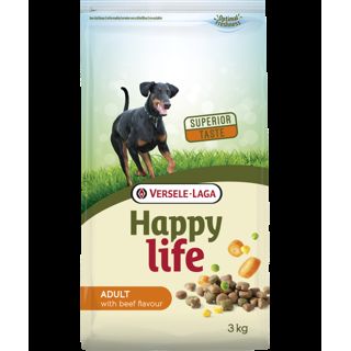 Versele-Laga Happy Life Adult with Beef Flavour 15 kg
