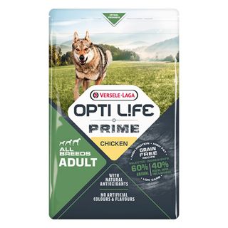 12,5 kg Opti Life Prime Adult kana