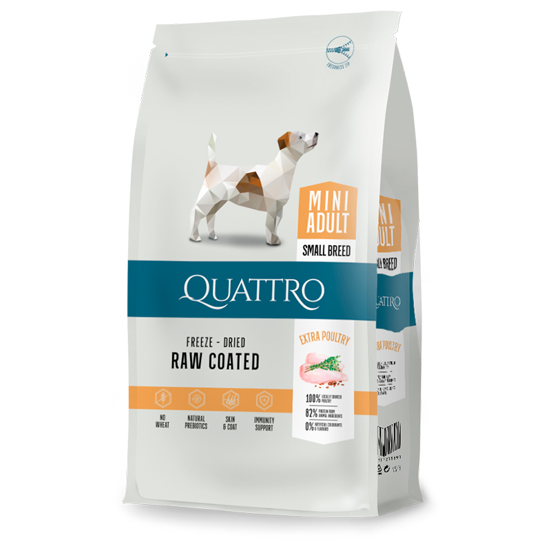 Quattro Dog, Mini Adult Small Breed 7 kg 