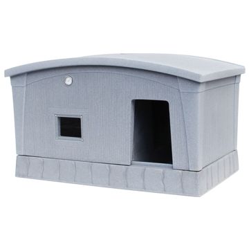 Jämpti lämpöeristetty koirankoppi, harmaa Jämpti lämpöeristetty koirankoppi, harmaa