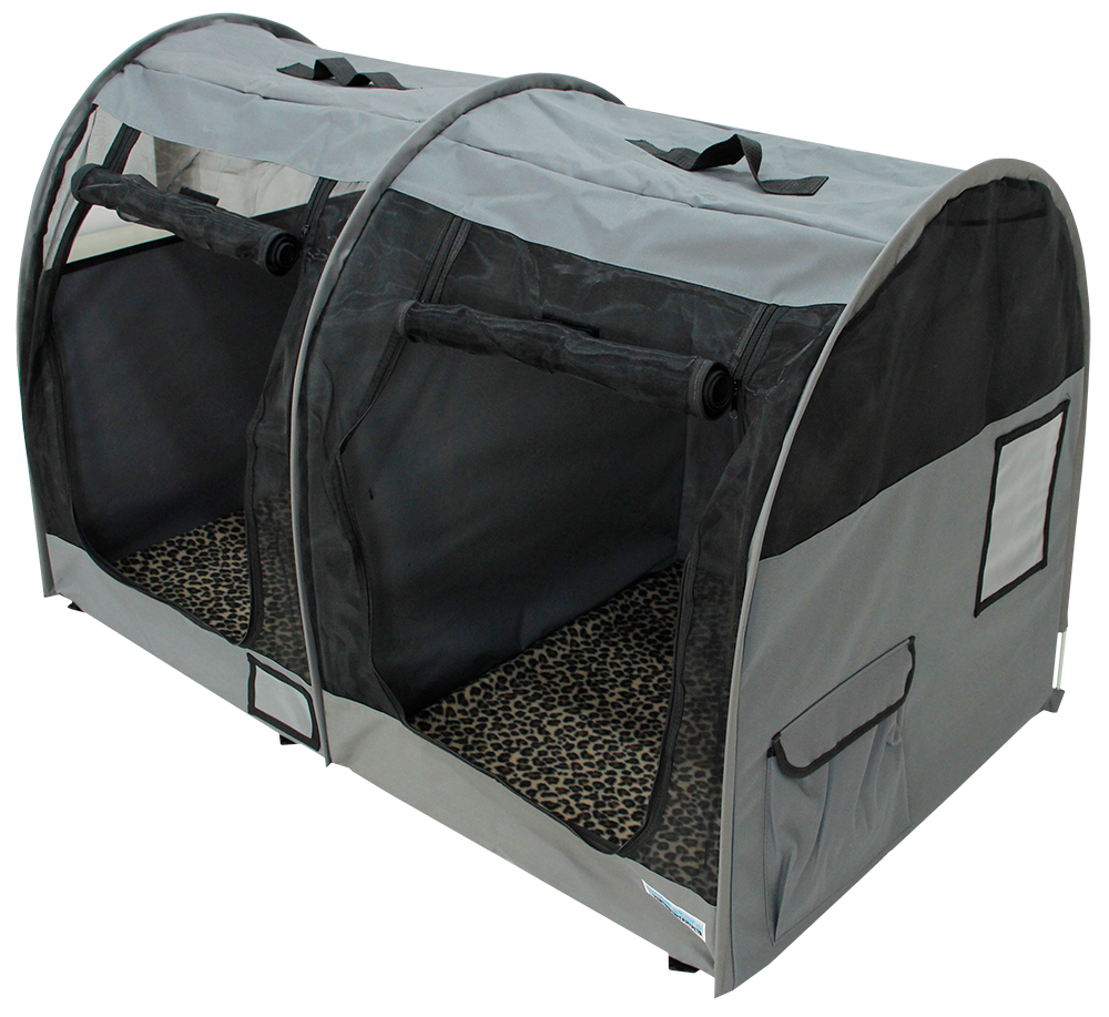 Kissan näyttelyhäkki