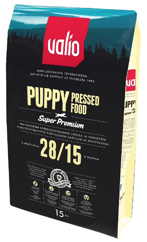15kg VALIO Puriste Puppy 28/15 (PE 6.10.2026)