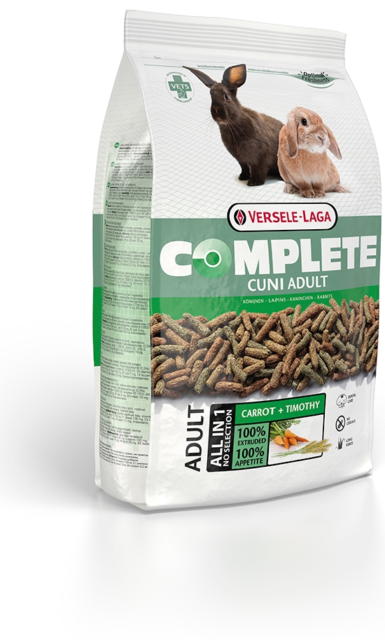Versele-Laga Complete Cuni Adult Täysravinto aikuiset kanit, 1,75 kg