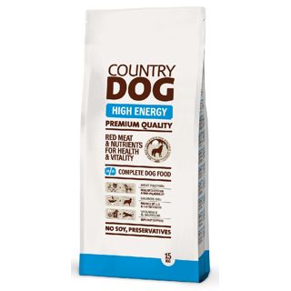 Country Dog Premium High Energy, 15 kg