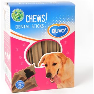 Duvo+ Soft Chews! Dental Sticks -hammashoitoherkut, 12 cm x 28 kpl