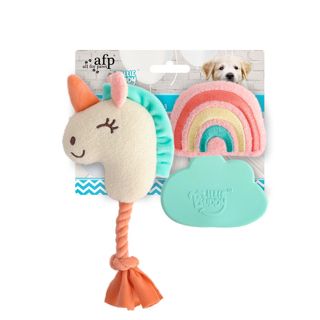 AFP Little Buddy Triplalelusetti koiranpennulle, Ihmemaa