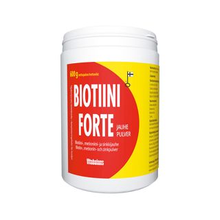 Biotiini Forte -jauhe, 600 g 