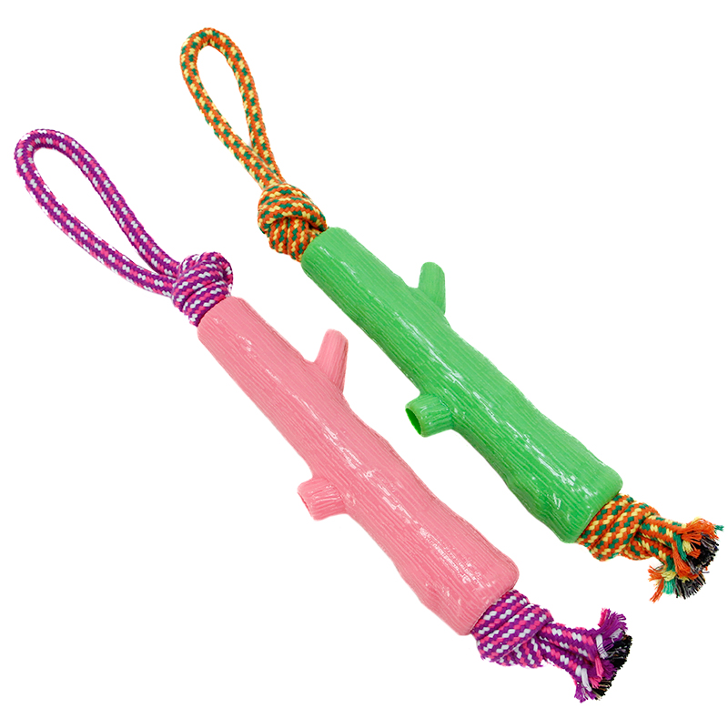 Boogie Koiran kumilelu Keppi köydellä, 20 cm