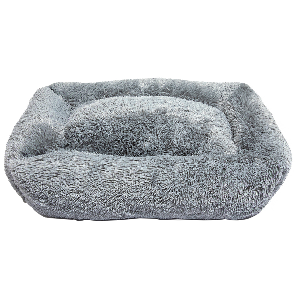 Brava Fluffy Rauhoittava peti, Suorakulmio, Tummanharmaa