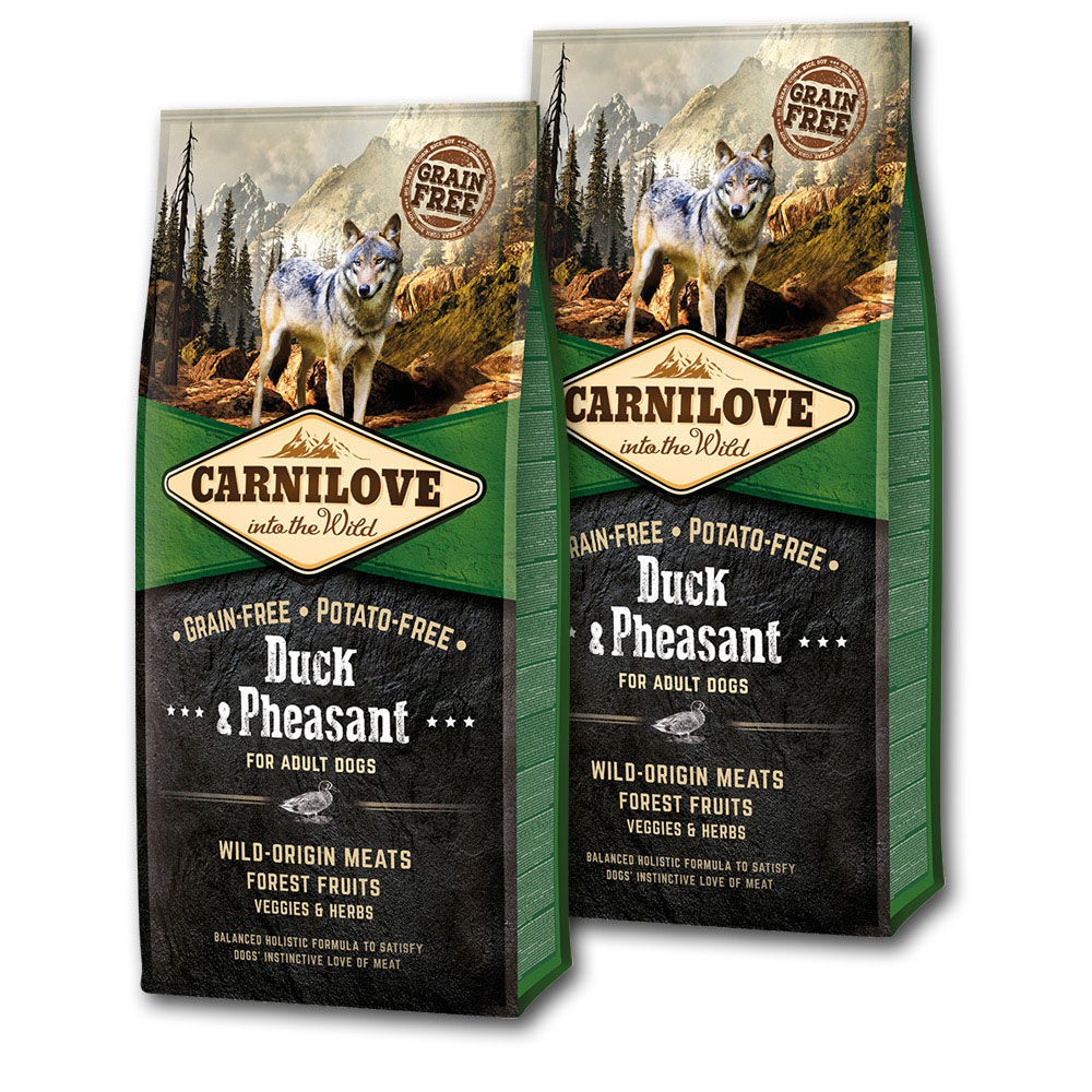 Carnilove, Adult, Ankka & Fasaani 2 x 12 kg 