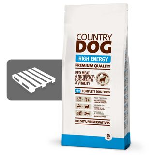 LAVA 24 x 15 kg Country Dog Premium High Energy