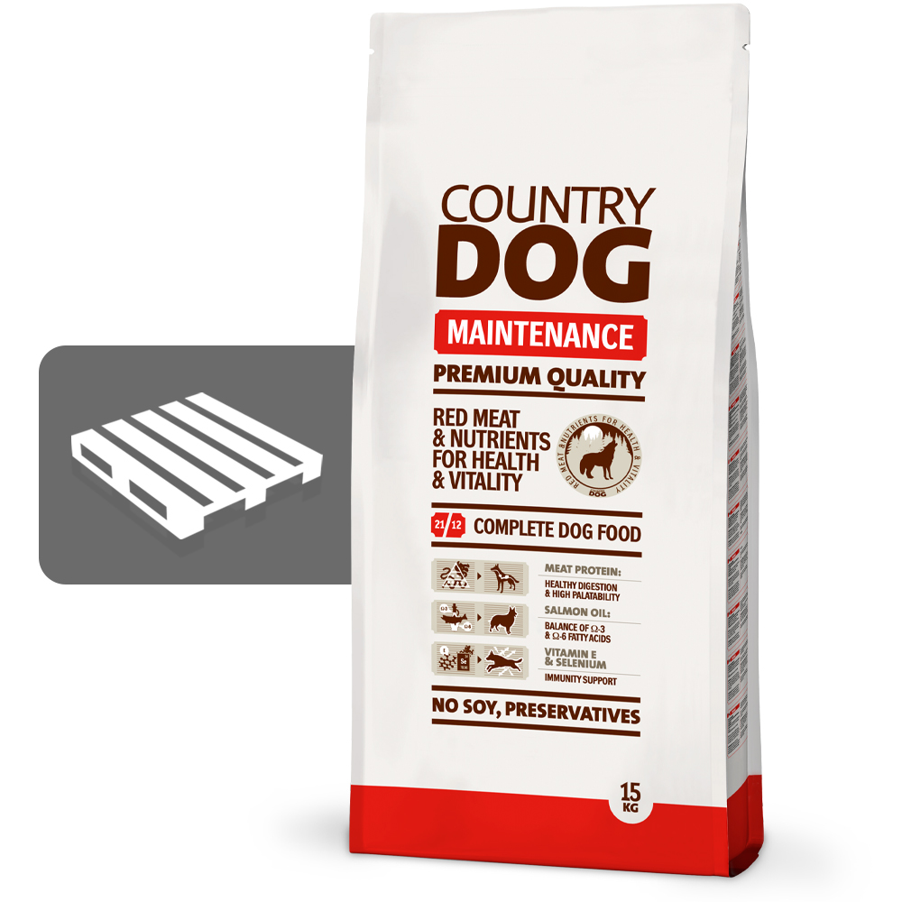 LAVA 24 x 15 kg Country Dog Premium Maintenance 