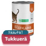 TUKKUERÄ Nature's Protection Cat Ad Nauta&lammas, säilyke 6 x 400 g