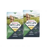 2 x 12,5 kg Opti Life Prime Adult Kana