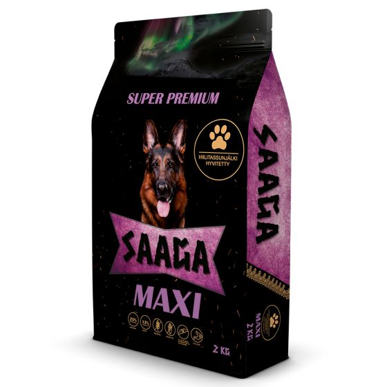 Saaga Maxi, täysravinto koirille 2 kg