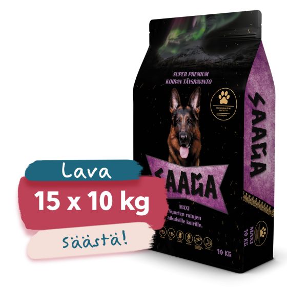 LAVA 15 x 10 kg Saaga Maxi