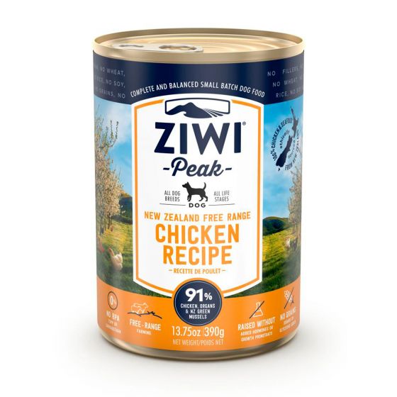 ZiwiPeak Uuden-Seelannin kana 390g - 6 purkkia