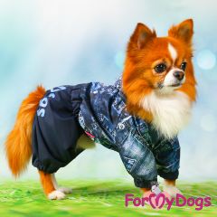 ForMyDogs - Denim sadehaalari, uroksen malli - Eri kokoja