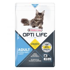 Opti Life Cat, Sterilised / Light, Viljaton Kana - valitse koko