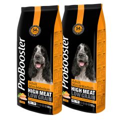 ProBooster Adult Mini & Medium 2 x 12 kg säästöpakkaus