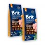 2 x 15 kg Brit Premium by Nature Adult M, 10-25 kg aikuiset