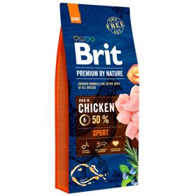 15 kg Brit Premium by Nature Sport, aktiiviset koirat