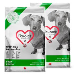 1st Choice Grain Free Adult Toy & Small 2 x 5kg