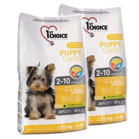 1st Choice Puppy Toy & Small 2 x 7 kg