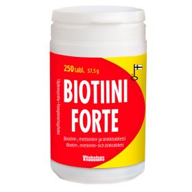 Biotiini Forte 250 tablettia