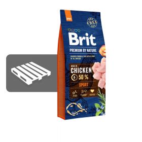 Lava 24 x 15 kg Brit Premium by Nature Sport, aktiiviset koirat
