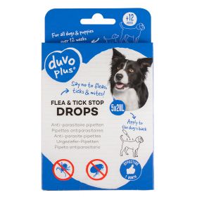 Duvo+ Flea & Tick Stop Paikallisvaleluliuos koirille