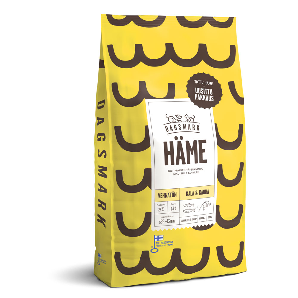 Dagsmark HÄME vehnätön kala-kaura 10 kg