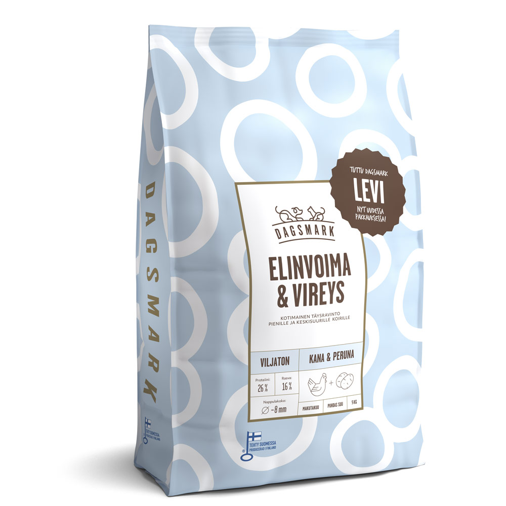 Dagsmark ELINVOIMA & VIREYS viljaton kana-peruna 5 kg 