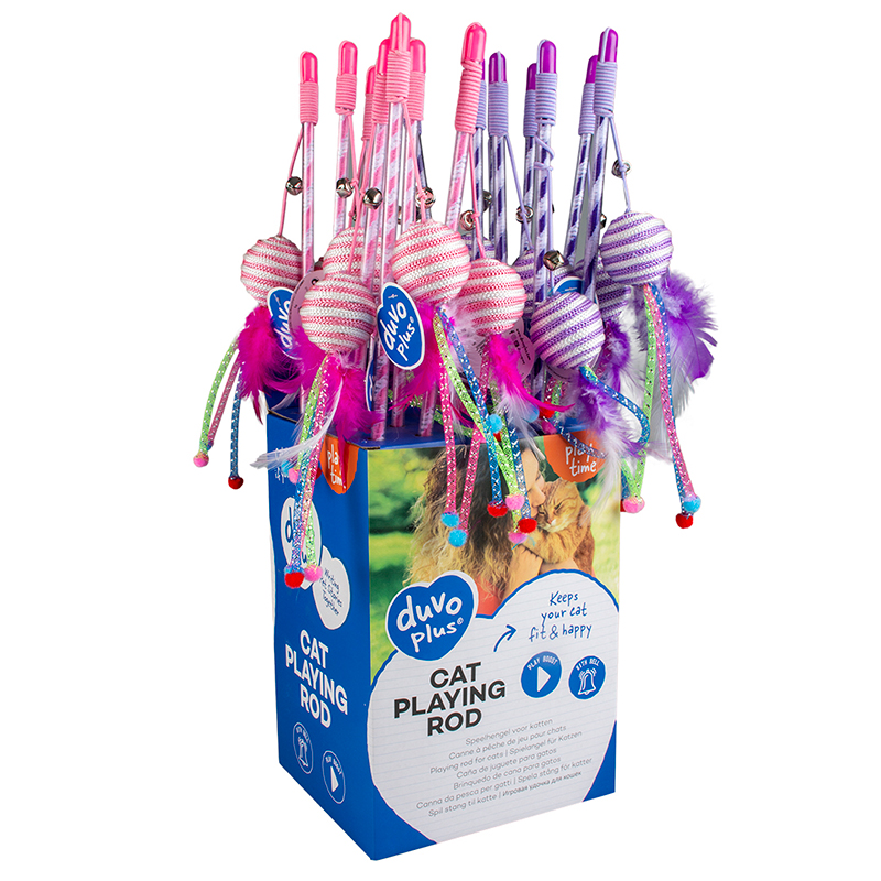 Duvo+ Onkilelu narupallolla ja kulkusella, värilajitelma