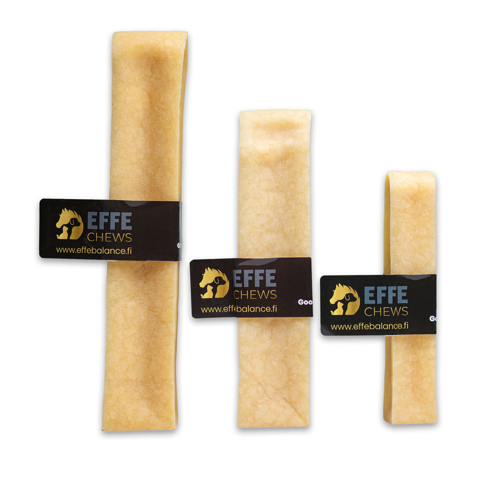 Effe Chews, Juustoluu - Valitse koko