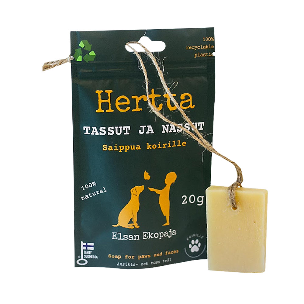 Hertta Tassut ja nassut koiran saippua, 20 g