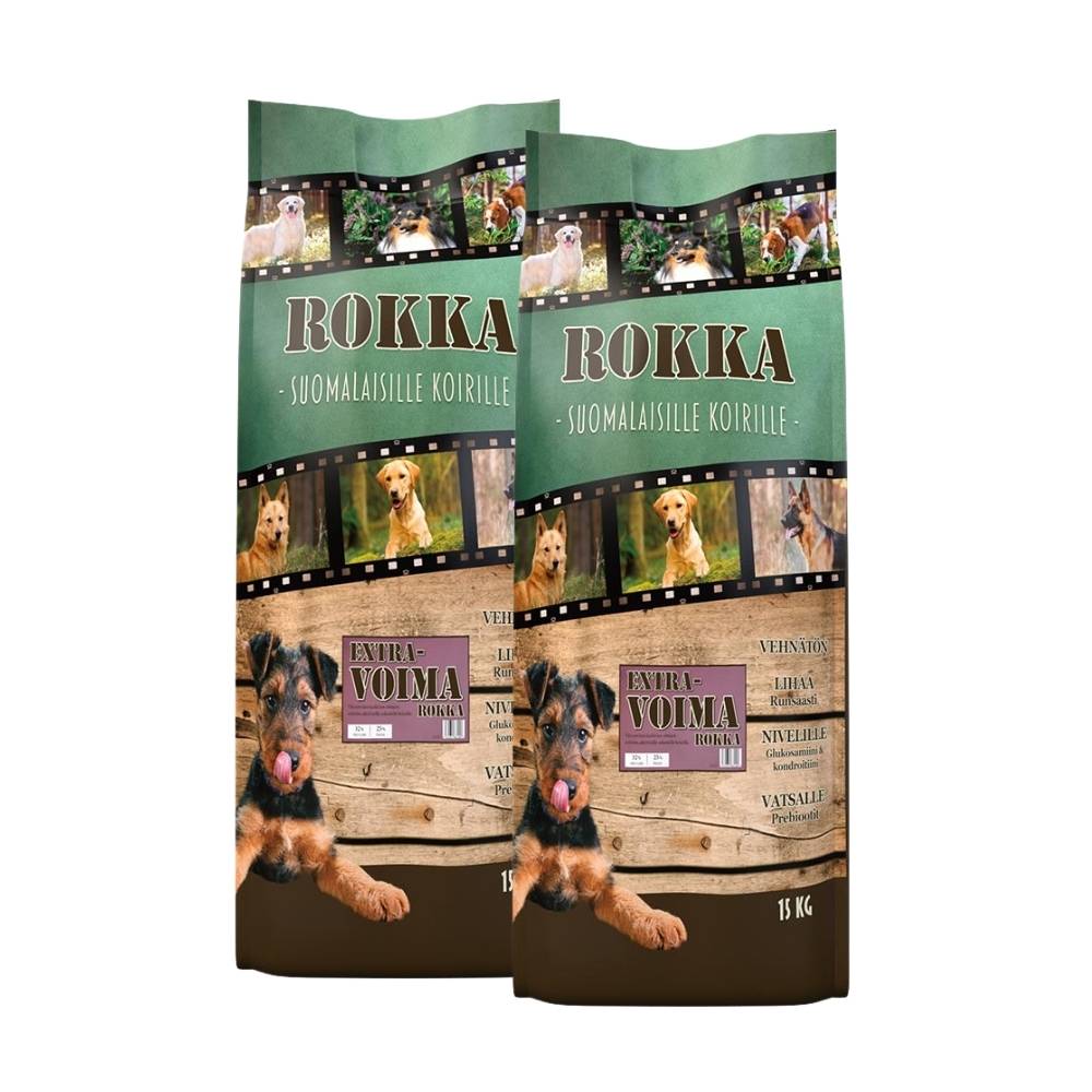 Extravoima rokka 2 x 15 kg