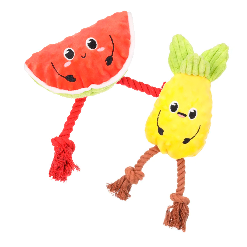 Flamingo, Koiranlelu, Hedelmä köysillä - Valitse hahmo