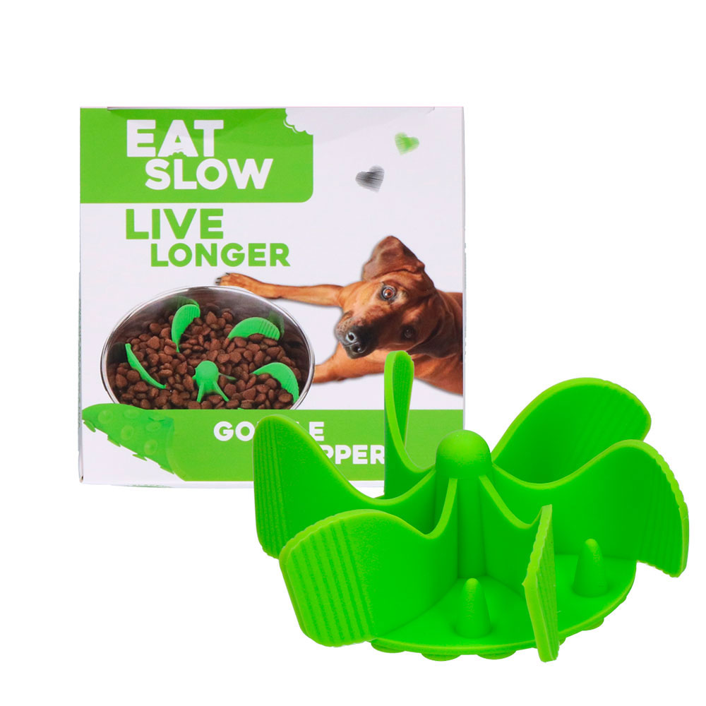 Gobble Stopper, lisäosa ruokakuppiin ahmimisen estoon