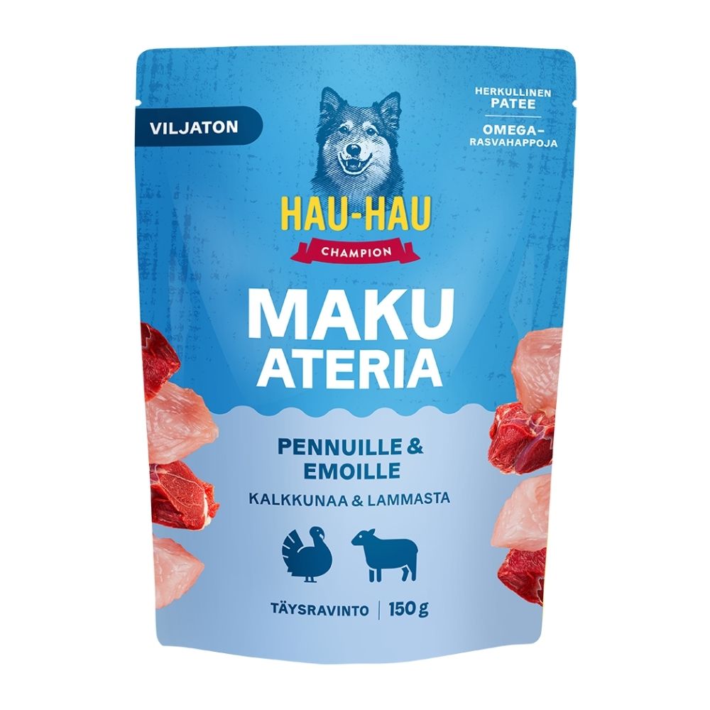 Hau-Hau Champion Annosateria Pennuille & emoille 150g 