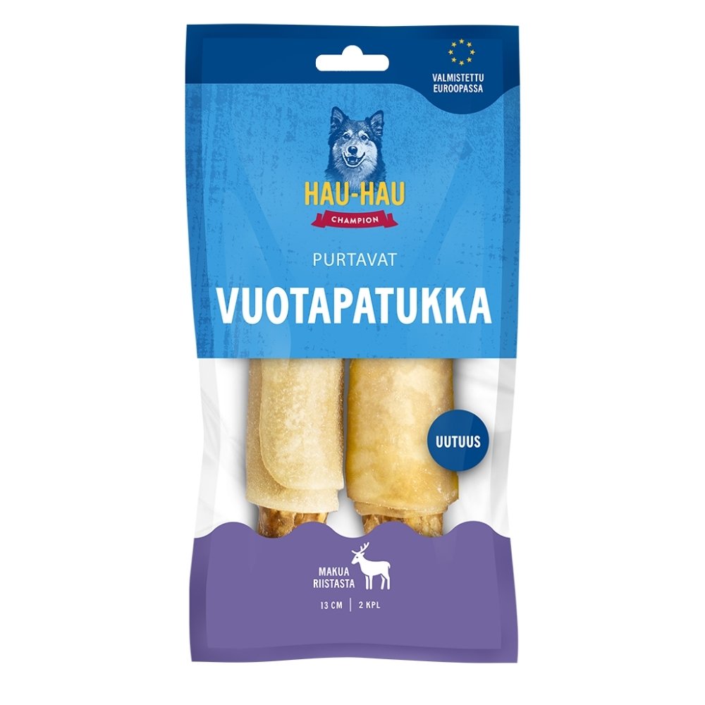 Hau-Hau Champion Vuotapatukka riista, 13cm 2kpl 100g