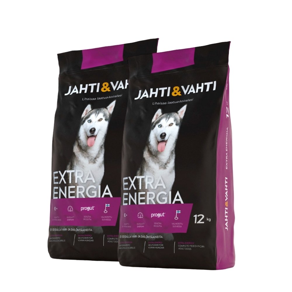 2 x 12 kg Jahti & Vahti Extra Energia