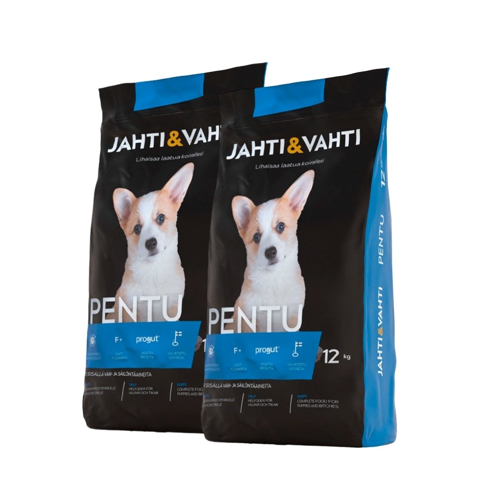 2 x 12 kg Jahti & Vahti Pentu
