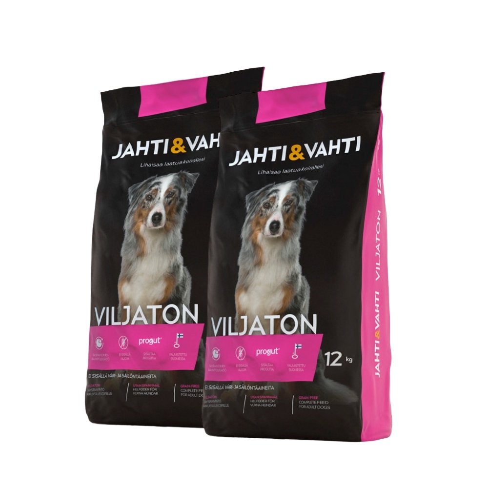 2 x 12 kg Jahti & Vahti Viljaton