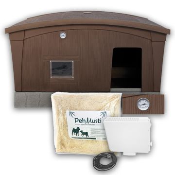 Jämpti lämpöeristetty koirankoppi ja lisävarusteet Jämpti lämpöeristetty koirankoppi ja lisävarusteet