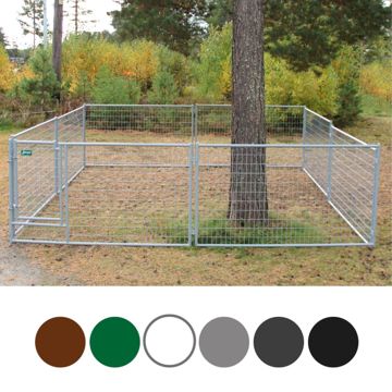 Jämpti Pro Mini, sinkitty + maalattu koiratarhapaketti 6 x 6 m (1 + 11, 115 cm) Jämpti Pro Mini, sinkitty + maalattu koiratarhapaketti 6 x 6 m (1 + 11, 115 cm)