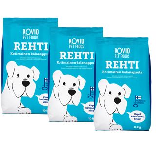 3 x 10kg Rehti Kala koiranruoka