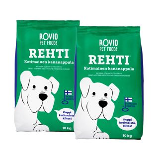 2 x 10kg Rehti Kana koiranruoka